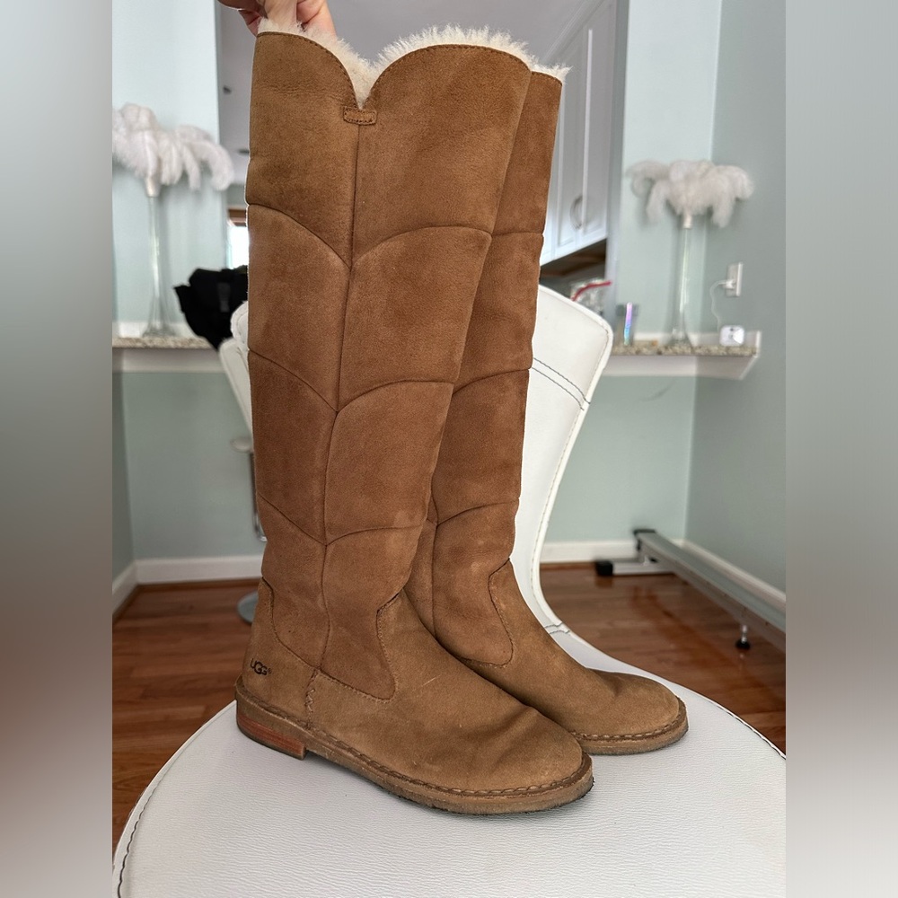 Ugg tall boots 6.5 worn once! Almost new!